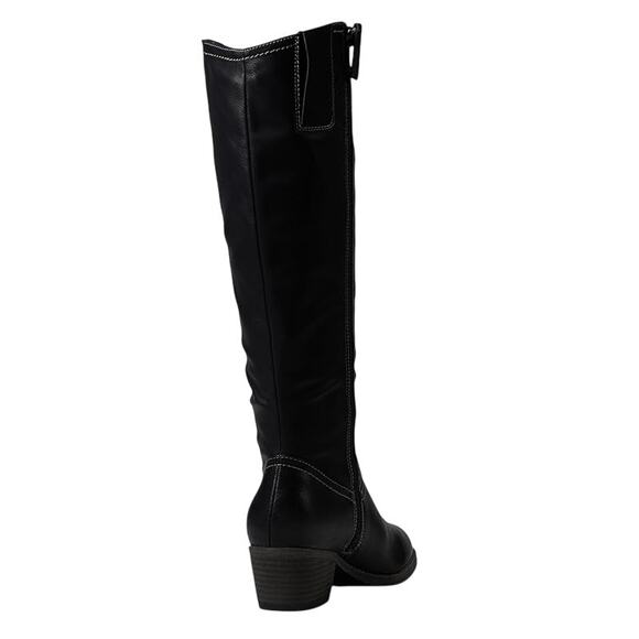 Naturalizer Womens SOUL Naturalizer Zoya Boots US 8 Wide Black Knee High NIB - Picture 3 of 12
